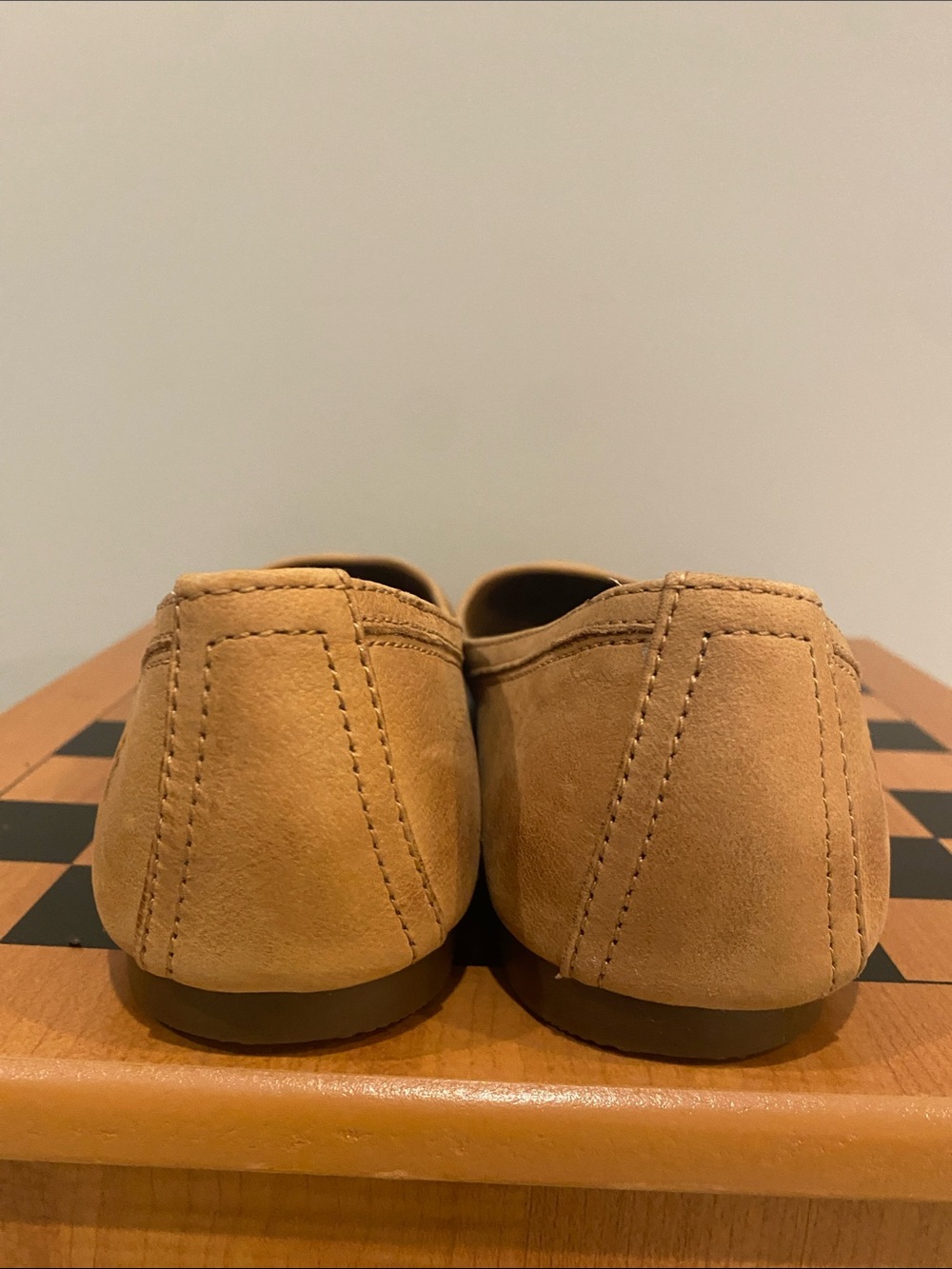 Frye Tan Leather Ballet Flats - Picture 6 of 13